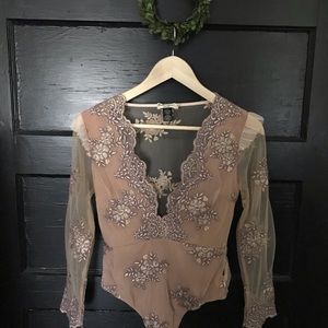For love&lemons amber free people bodysuit